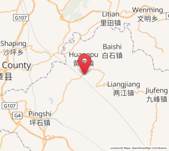 Map of Qingyun, Guangdong