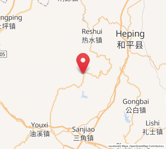 Map of Qingzhou, Guangdong