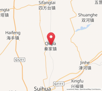 Map of Qinjia, Heilongjiang
