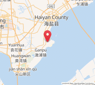 Map of Qinshan, Zhejiang