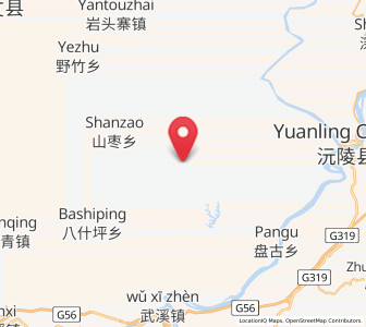 Map of Qiping, Hunan
