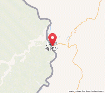 Map of Qiqian, Inner Mongolia