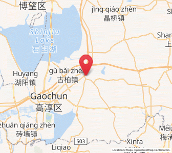 Map of Qiqiao, Jiangsu