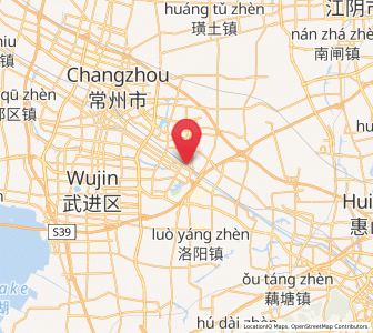 Map of Qishuyan, Jiangsu