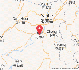 Map of Qitan, Guizhou