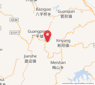 Map of Qitao, Fujian