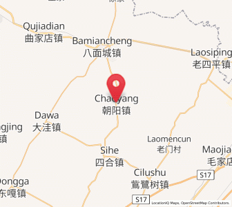 Map of Qiujia, Liaoning