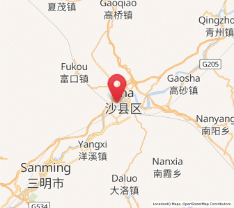 Map of Qiujiang, Fujian