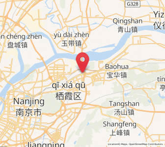 Map of Qixia, Jiangsu