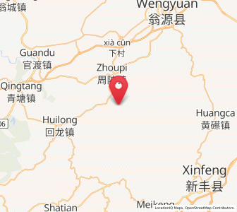 Map of Qixia, Guangdong
