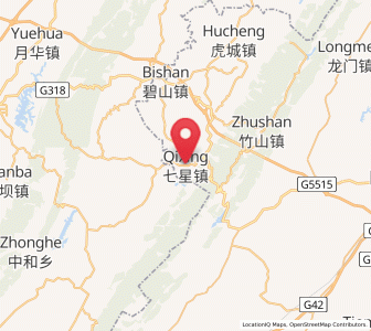 Map of Qixing, Chongqing