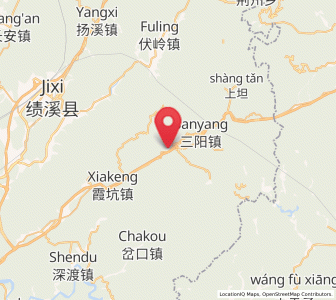 Map of Qizili, Anhui