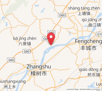 Map of Quangang, Jiangxi