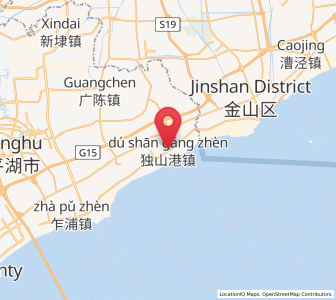 Map of Quantang, Zhejiang