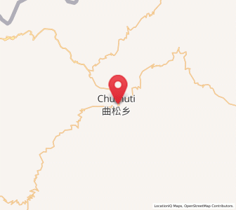 Map of Qumudi, Tibet