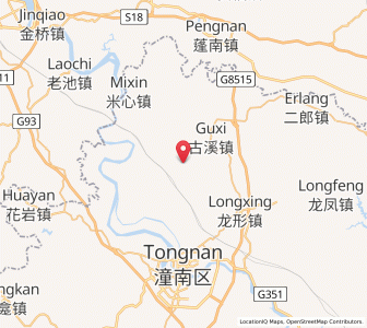 Map of Qunli, Chongqing