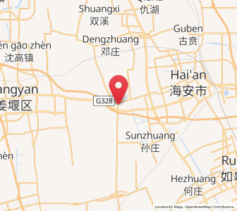 Map of Qutang, Jiangsu