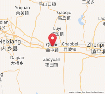 Map of Qutun, Henan