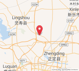 Map of Quyangqiao, Hebei