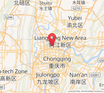 Map of Renhe, Chongqing