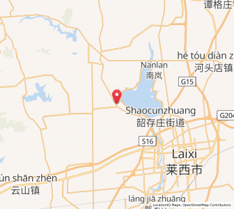 Map of Rizhuang, Shandong