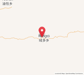 Map of Rongdoi, Tibet