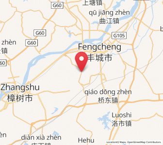 Map of Rongtang, Jiangxi