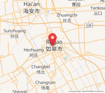 Map of Rucheng, Jiangsu