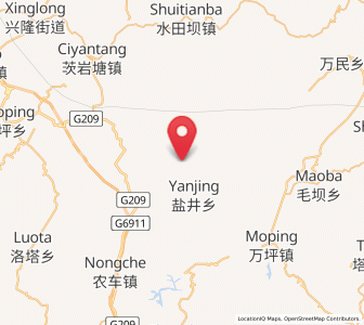 Map of Ruchihe, Hunan