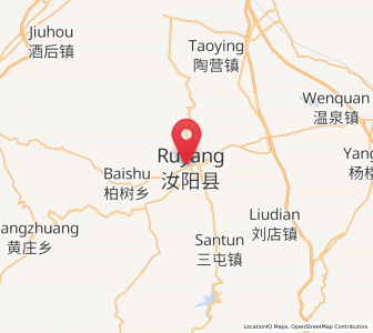 Map of Ruyang Chengguanzhen, Henan
