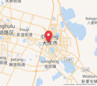 Map of Sa’ertu, Heilongjiang