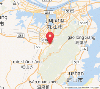 Map of Saiyang, Jiangxi