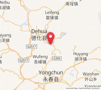 Map of Sanban, Fujian