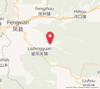 Map of Sancha, Shaanxi