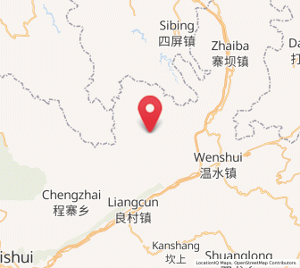 Map of Sanchahe, Guizhou