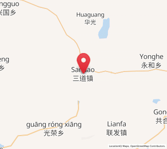 Map of Sandao, Heilongjiang