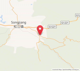 Map of Sandao, Jilin