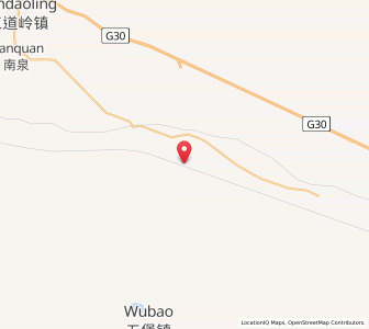 Map of Sandaoling Lutiankuang Wuqi Nongchang, Xinjiang
