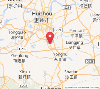 Map of Sandong, Guangdong