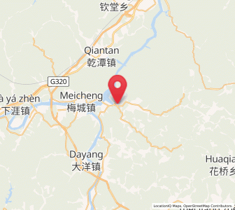 Map of Sandu, Zhejiang