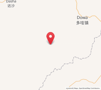 Map of Sangke, Qinghai