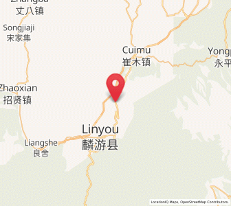 Map of Sangshuyuan, Shaanxi