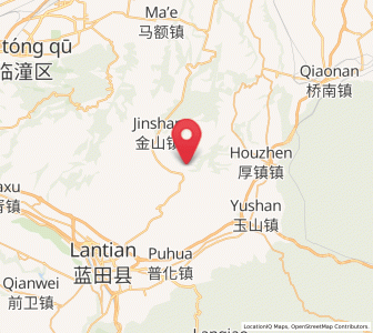 Map of Sanguanmiao, Shaanxi