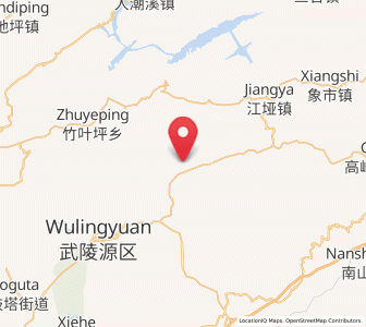 Map of Sanguansi, Hunan