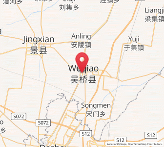 Map of Sangyuan, Hebei