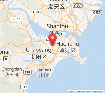 Map of Sanhe, Guangdong
