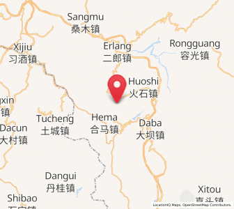 Map of Sanhe, Guizhou