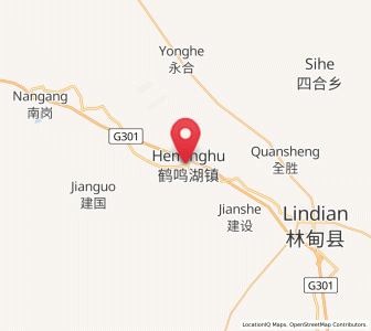 Map of Sanhe, Heilongjiang