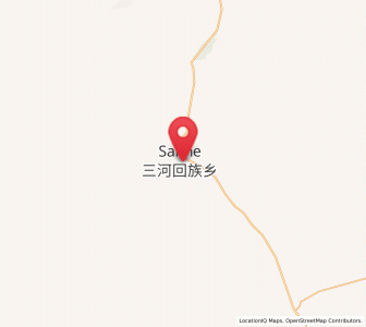 Map of Sanhe, Inner Mongolia