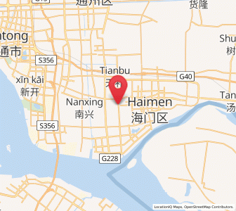 Map of Sanhe, Jiangsu